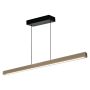 TAKLAMPA ANETA LIGHTING LINEA LED TRÄBETS/SVART