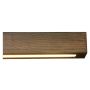 TAKLAMPA ANETA LIGHTING LINEA LED TRÄBETS/SVART