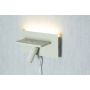 VÄGGLAMPA ANETA LIGHTING CARGADOR +MOBILLADDARE BEIGE