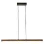 TAKLAMPA ANETA LIGHTING LINEA LED TRÄBETS/SVART