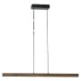 TAKLAMPA ANETA LIGHTING LINEA LED TRÄBETS/SVART