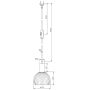 FÖNSTERLAMPA ANETA LIGHTING LAPPONIA E14 TRÄ/VIT