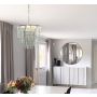 TAKLAMPA ANETA LIGHTING STRATI E14 KROM/KLAR