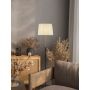 GOLVLAMPA ANETA LIGHTING EZAI E27 SVART/BEIGE