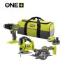 VERKTYGSPAKET RYOBI RCK183-1X40G ONE+ 18V 1X4,0AH