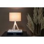 BORDSLAMPA VENTURE HOME KONA VIT/BEIGE