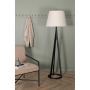 GOLVLAMPA VENTURE HOME KONA SVART/BEIGE