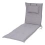 SOLSÄNGSDYNA SUNFUN NAXOS 190xX60X6CM LJUSGRÅ