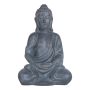 TRÄDGÅRDSFIGUR PIARDINO BUDDHA  51CM ANTIKSVART
