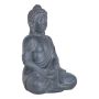 TRÄDGÅRDSFIGUR PIARDINO BUDDHA  51CM ANTIKSVART