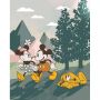 FOTOTAPET KOMAR MICKEY & MINNIE NATURE