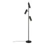 GOLVLAMPA TRIO LIGHTNING SOKA GU10 MATTSVART