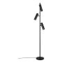 GOLVLAMPA TRIO LIGHTNING SOKA GU10 MATTSVART