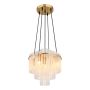 PENDELLAMPA GLOBO GORLEY 5L GULD 
