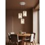 PENDELLAMPA GLOBO GORLEY E27 3L SAND                   