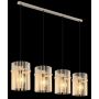 PENDELLAMPA GLOBO GORLEY E27 4L SAND