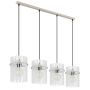 PENDELLAMPA GLOBO GORLEY E27 4L SAND
