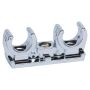 RÖRKLAMMER ADMIRAL DUBBEL KROM 2X15 MM 2ST