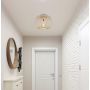 TAKLAMPA GLOBO ALFRED E27 SAND 