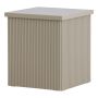 SIDOBORD VENTURE HOME LENOX 40X40CM BEIGE 