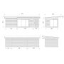STUGA PALMAKO ANDREA SLIDE+ 15,2+7,9M²