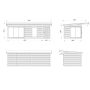 STUGA PALMAKO ANDREA SLIDE 21,1M²