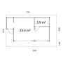 STUGA PALMAKO CECILIA 27,3M²