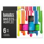 AKRYLFÄRG LIQUITEX BASICS AKRYLFÄRGSET FLUORESCENTS 6X22ML