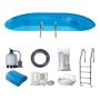 POOL GRE OVAL 800X400X150CM