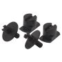 TAVELKROK FIBROTECH TILL AKUSTIKPANEL SVART 2-PACK