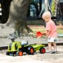 GÅBIL FALK CLAAS TRAKTOR MED SLÄPVAGN/KRATTA/SKYFFEL 1-3 ÅR