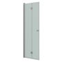 DUSCHDÖRR SCANBAD FLEXI VIKDÖRR SATIN/FROST 80CM