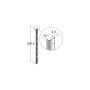DUSCHHYLLA SCANBAD FLEXI TOWER TILL MODELL A/B/E KROM