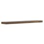 VÄGGHYLLA SCANBAD SVÄVANDE BRUN EK 80CM