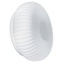 BADRUMSBELYSNING SCANBAD PLISSÉ LJUSSTYRNING VIT Ø15CM