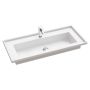 TVÄTTSTÄLL SCANBAD LINTEL PORSLIN VIT 100CM 