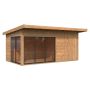 STUGA PALMAKO ANDREA SLIDE 15,2M² BRUN IMPREGNERAD