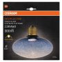 LJUSKÄLLA OSRAM DECOR LED STAR CRACKED GLASS 3,5W E27 PLATT BLÅ