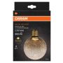 LJUSKÄLLA OSRAM DECOR LED STAR CRACKED GLASS 3,5W E27 RUND BRUN