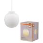 PENDELLAMPA OSRAM DECOR GLASS LANTERN MAREBLE VIT