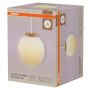 PENDELLAMPA OSRAM DECOR GLASS LANTERN VIT