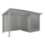 BAKVÄGG BIOHORT AVANTGARDE METALLIC SILVER