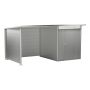 BAKVÄGG BIOHORT AVANTGARDE METALLIC SILVER