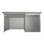 BAKVÄGG BIOHORT AVANTGARDE METALLIC SILVER