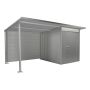 BAKVÄGG BIOHORT AVANTGARDE METALLIC SILVER