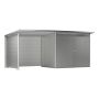 SIDOVÄGG BIOHORT AVANTGARDE A2/A6 METALLIC SILVER 