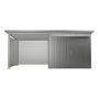 SIDOVÄGG BIOHORT AVANTGARDE A2/A6 METALLIC SILVER 