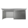 SIDOVÄGG BIOHORT AVANTGARDE A3/A7 METALLIC SILVER 