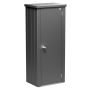 FÖRVARINGSSKÅP BIOHORT JULIA M HIGH METALLIC MÖRKGRÅ 0,44M²