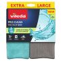 MIKROFIBERDUK VILEDA PRO CLEAN 2-PACK
